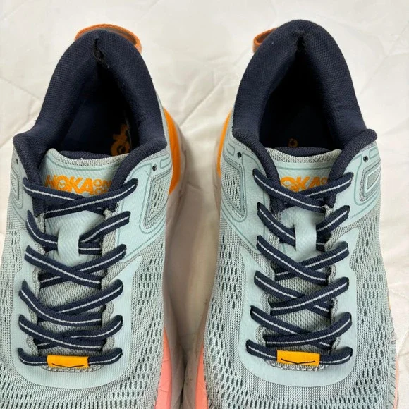 HOKA One One Bondi 7 Blue Haze Women's 8 Running Shoes Cushioned - Wear Noted - Picture 13 of 16